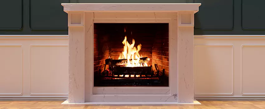 Decorative Electric Fireplace Installation in Pontiac, Michigan