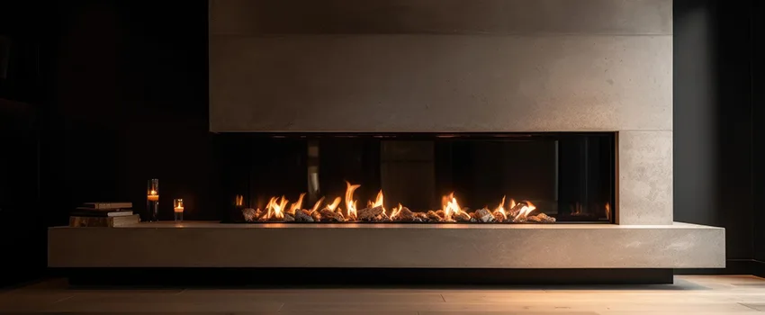 Gas Fireplace Ember Bed Design Services in Pontiac, Michigan