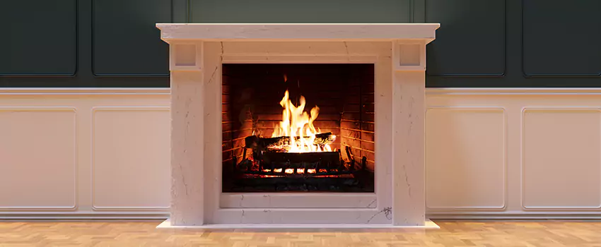 Open Flame Wood-Burning Fireplace Installation Services in Pontiac, Michigan