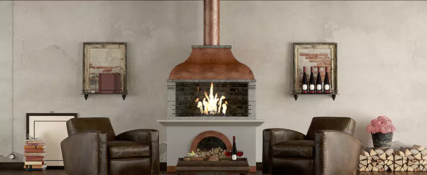 Thelin Hearth Products Providence Pellet Insert Fireplace Installation in Pontiac, MI