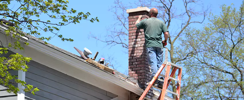 Vinyl and PVC Chimney Flashing Installation in Pontiac, MI