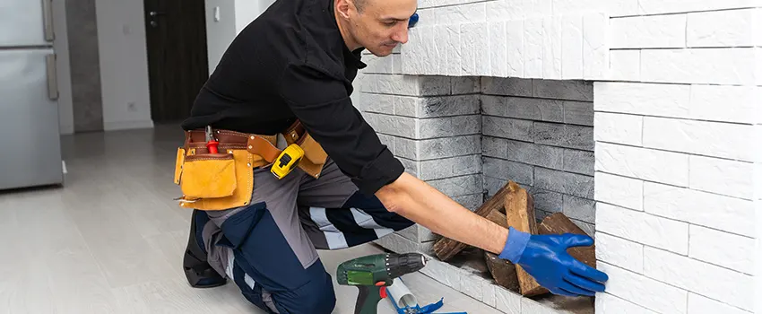 Fireplace Damaged Damper Frame Repair Services in Pontiac, Michigan