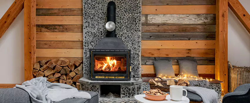 Thelin Hearth Products Direct Vent Gas Stove Fireplace Inspection in Pontiac, Michigan